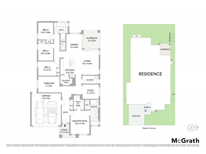 Contact Agent For Address, Oran Park NSW 2570 Floorplan