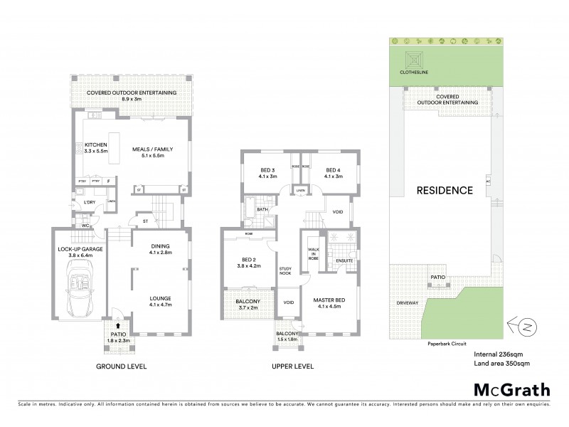 14B Paperbark Circuit, Casula NSW 2170 Floorplan