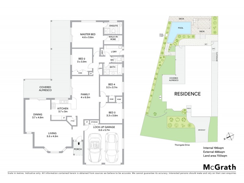 34 Thorngate Drive, Robina QLD 4226 Floorplan