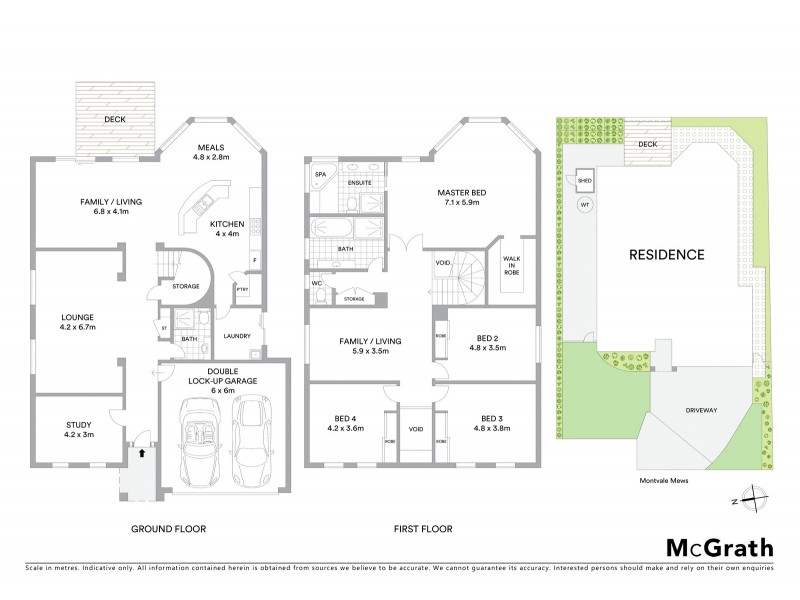 7 Montvale Mews, Mount Waverley VIC 3149 Floorplan