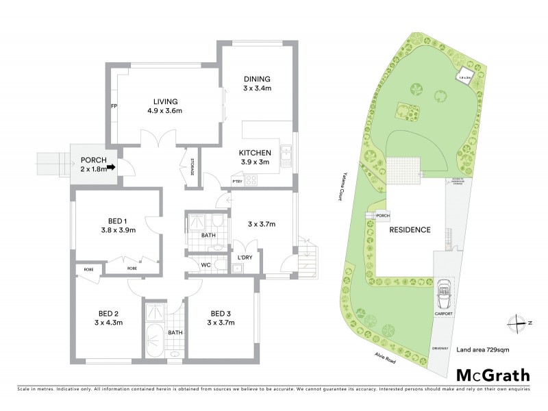 17 Alvie Road, Mount Waverley VIC 3149 Floorplan