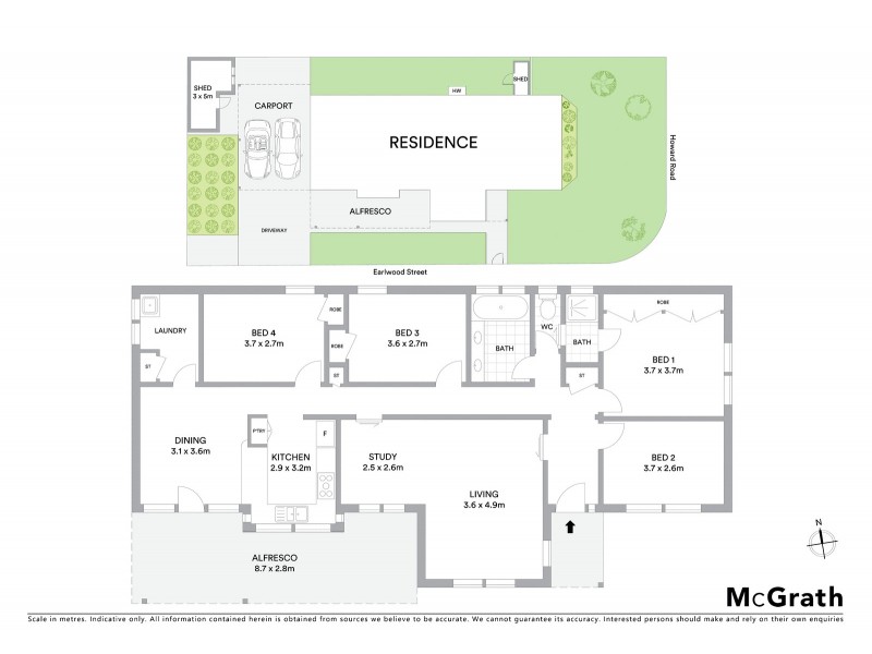 58 Howard Road, Dingley Village VIC 3172 Floorplan