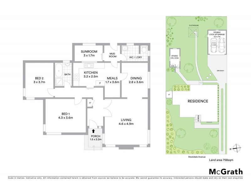 6 Stockdale Avenue, Clayton VIC 3168 Floorplan