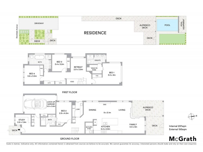 7a Stockdale Avenue, Bentleigh East VIC 3165 Floorplan