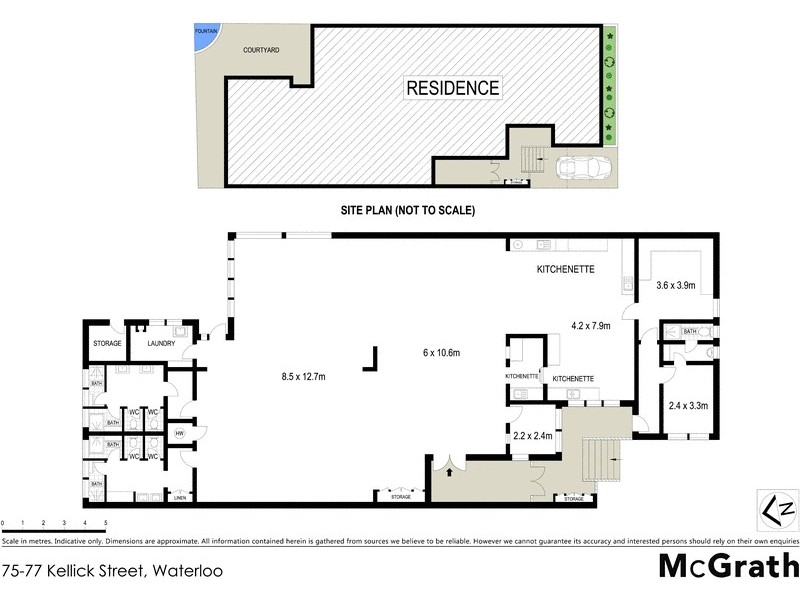 75-77 Kellick Street, Waterloo NSW 2017 Floorplan