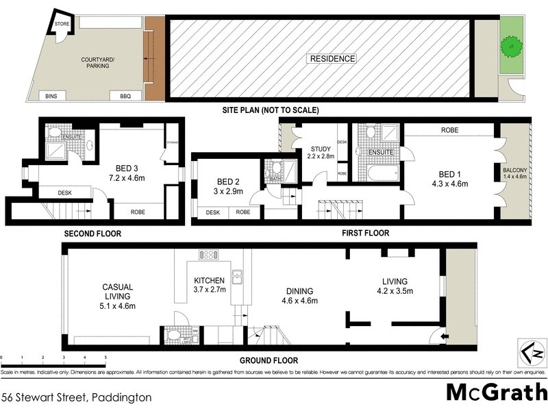 56 Stewart Street, Paddington NSW 2021 Floorplan