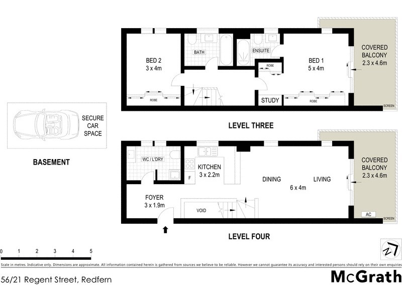 56/21 Regent Street, Redfern NSW 2016 Floorplan