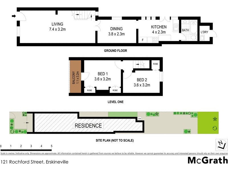 121 Rochford Street, Erskineville NSW 2043 Floorplan