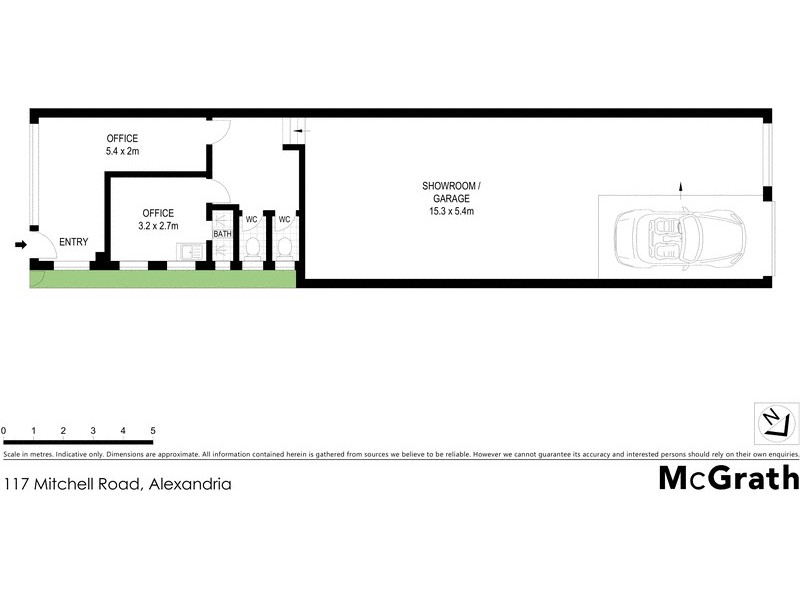 117 Mitchell Road, Alexandria NSW 2015 Floorplan
