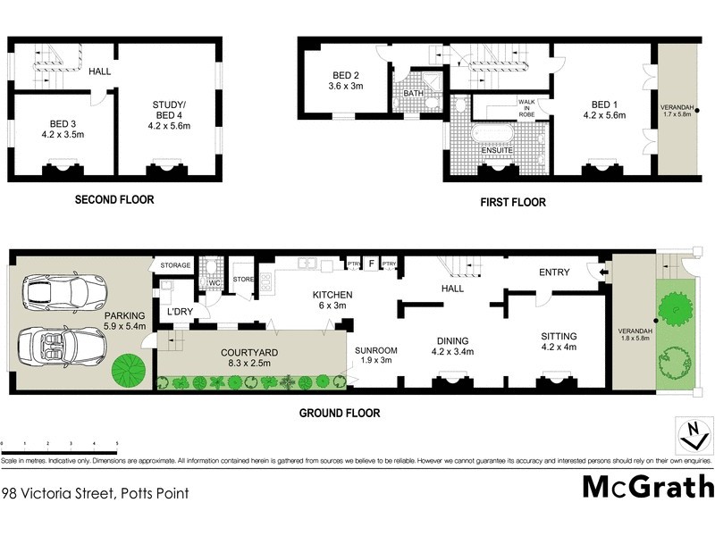 98 Victoria Street, Potts Point NSW 2011 Floorplan