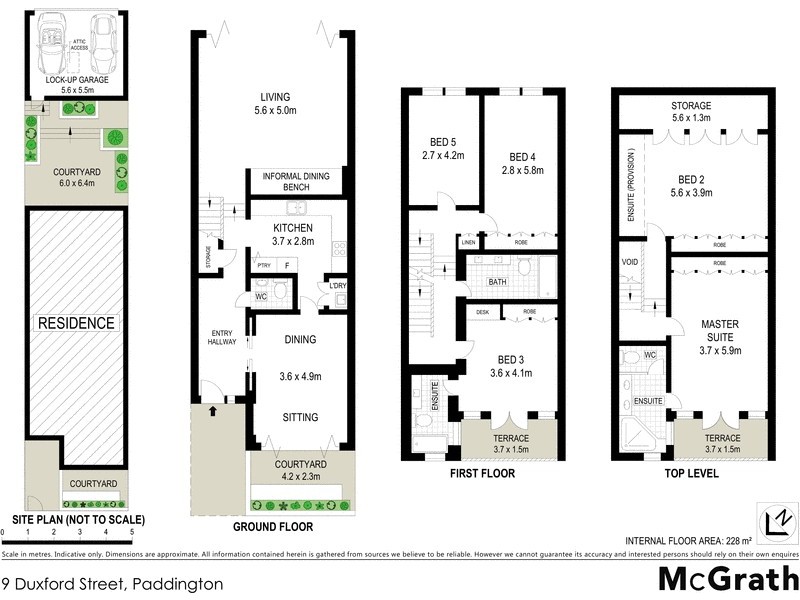 9 Duxford Street, Paddington NSW 2021 Floorplan