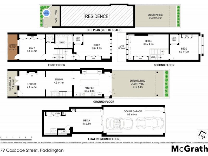 79 Cascade Street, Paddington NSW 2021 Floorplan