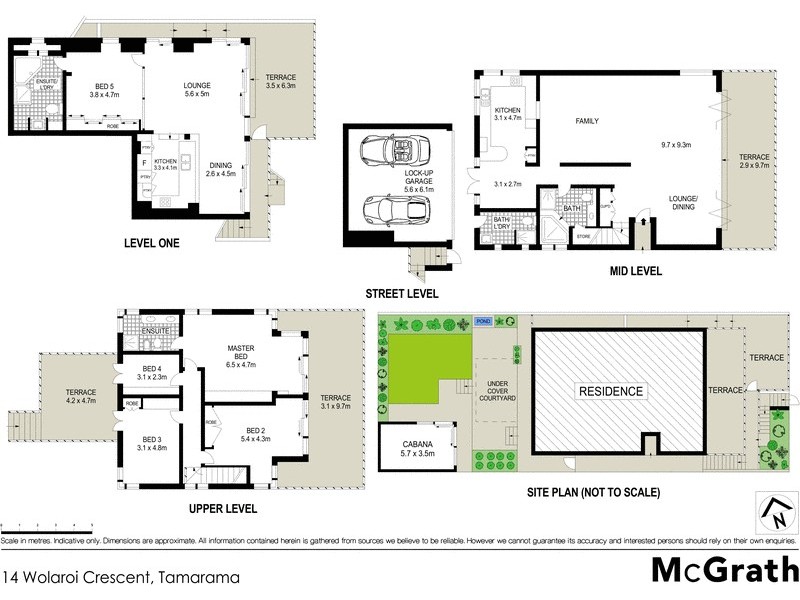 14 Wolaroi Crescent, Tamarama NSW 2026 Floorplan