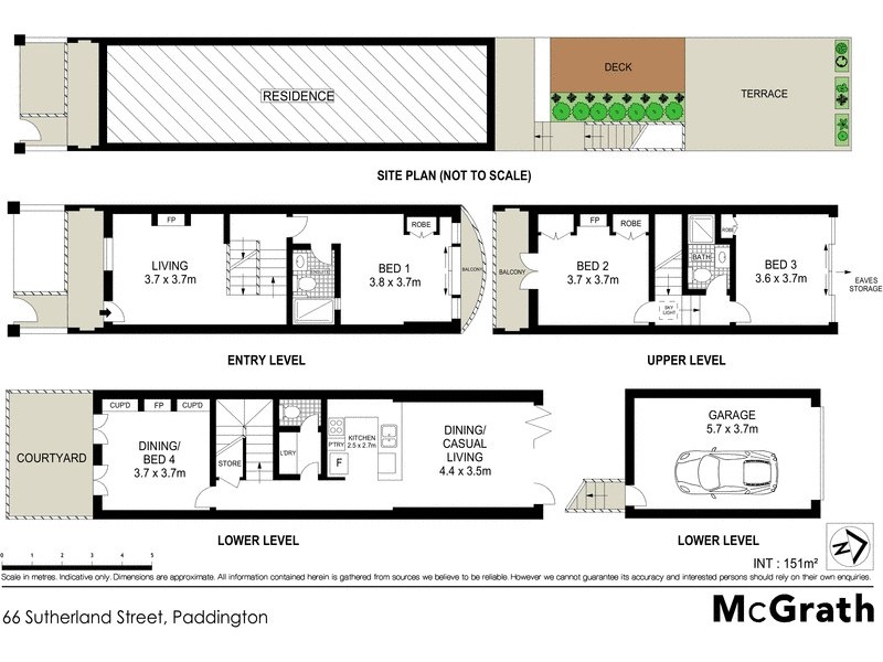 66 Sutherland Street, Paddington NSW 2021 Floorplan