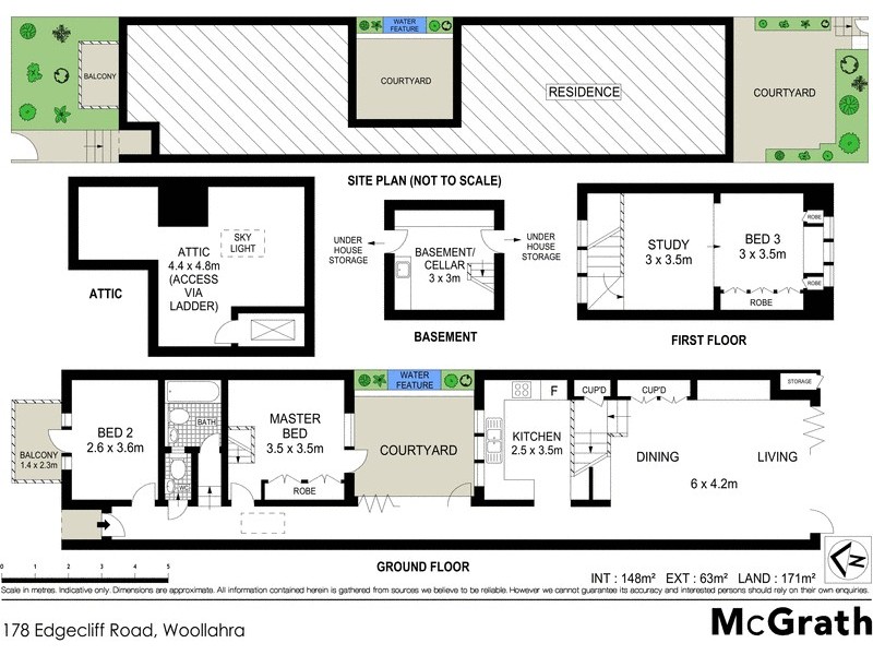 178 Edgecliff Road, Woollahra NSW 2025 Floorplan