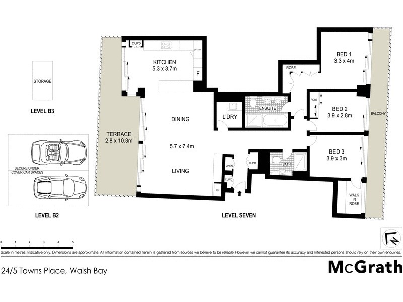 24/5 Towns Place, Walsh Bay NSW 2000 Floorplan