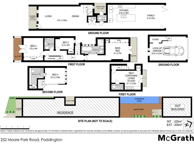 252 Moore Park Road, Paddington NSW 2021 Floorplan