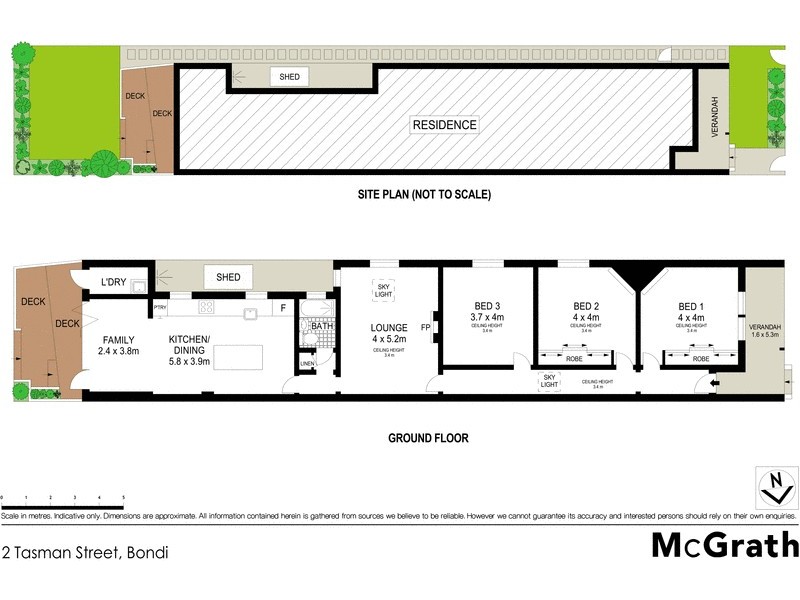 2 Tasman Street, Bondi NSW 2026 Floorplan