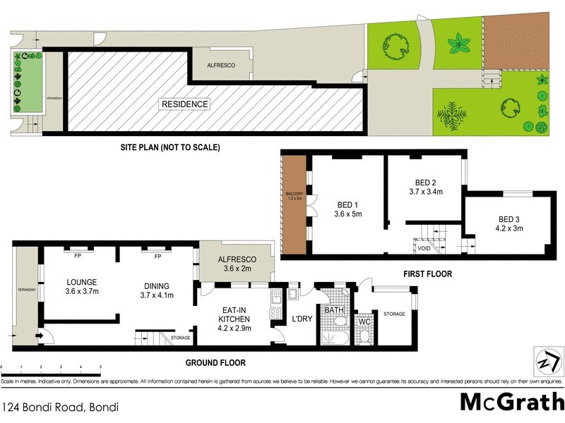 124 Bondi Road, Bondi NSW 2026 Floorplan