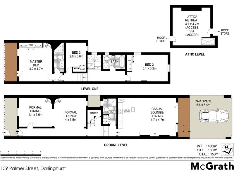 159 Palmer Street, Darlinghurst NSW 2010 Floorplan