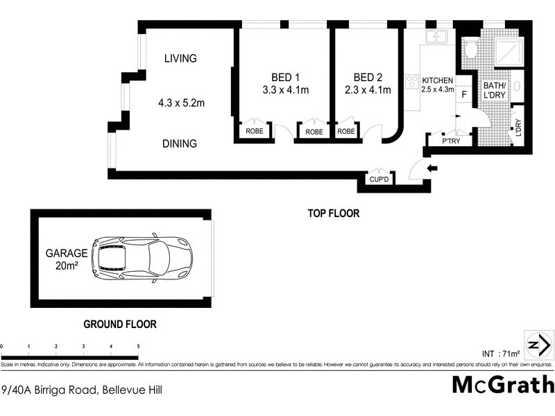 9/40A Birriga Road, Bellevue Hill NSW 2023 Floorplan