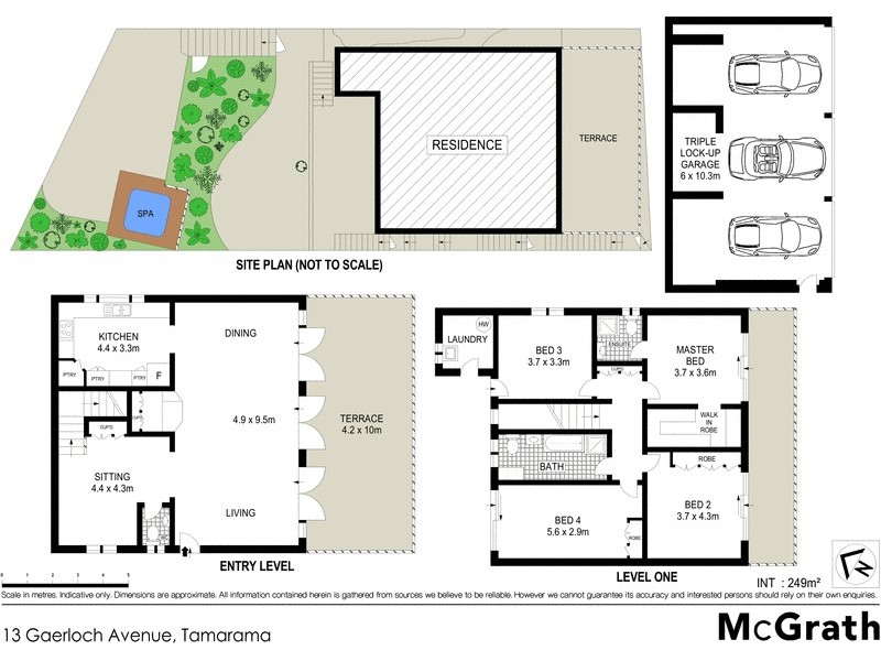 13 Gaerloch Avenue, Tamarama NSW 2026 Floorplan