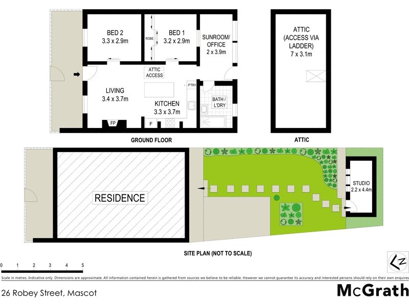 26 Robey Street, Mascot NSW 2020 Floorplan