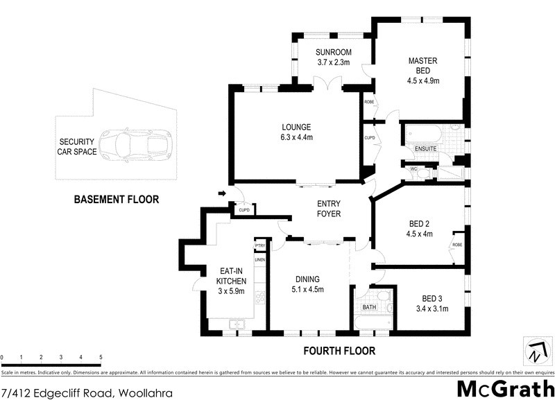 7/412 Edgecliff Road, Woollahra NSW 2025 Floorplan