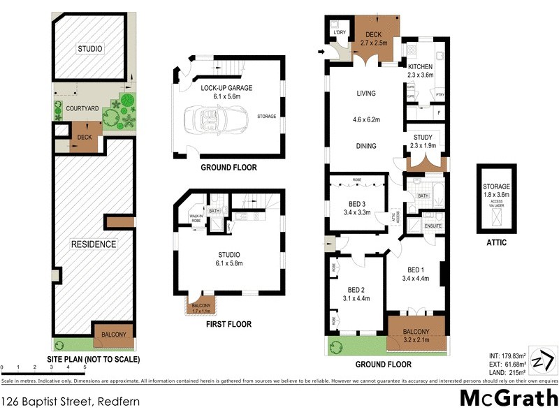 126 Baptist Street, Redfern NSW 2016 Floorplan