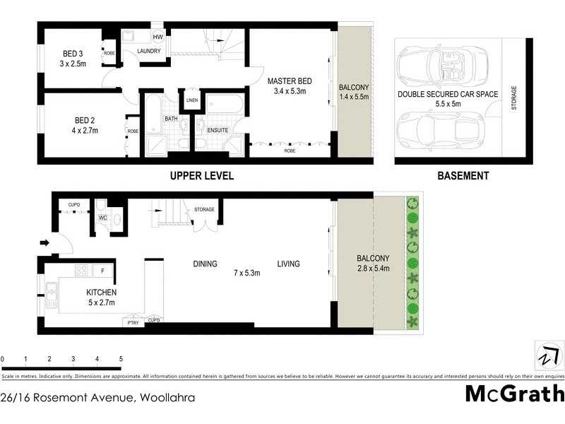 26/16 Rosemont Avenue, Woollahra NSW 2025 Floorplan