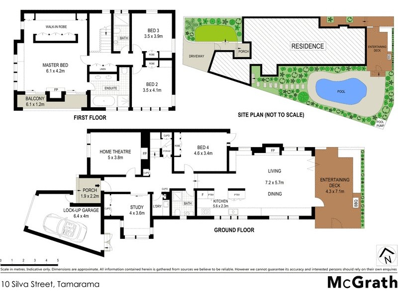 10 Silva Street, Tamarama NSW 2026 Floorplan