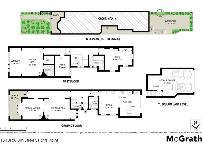 15 Tusculum Street, Potts Point NSW 2011 Floorplan