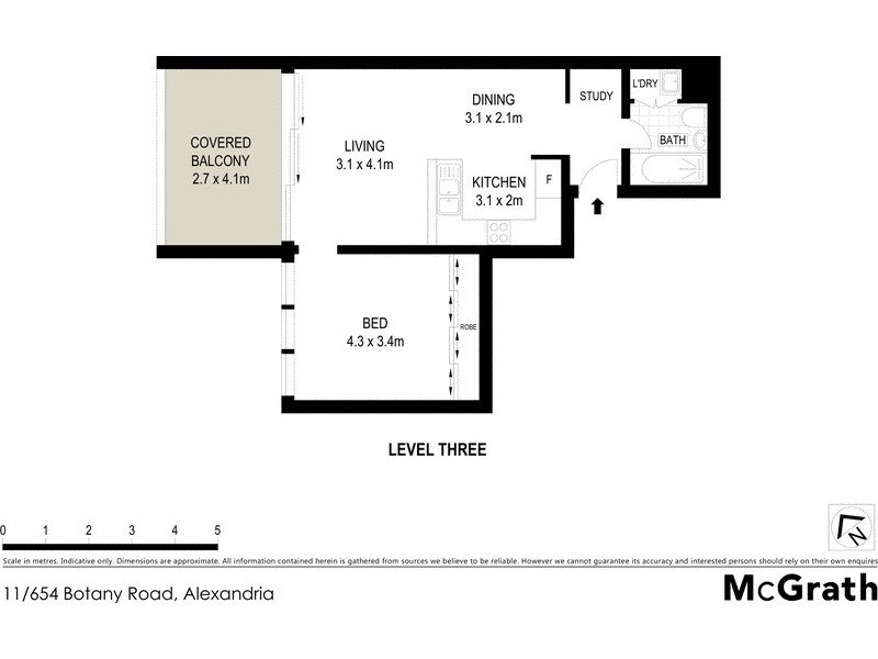 11/654 Botany Road, Alexandria NSW 2015 Floorplan