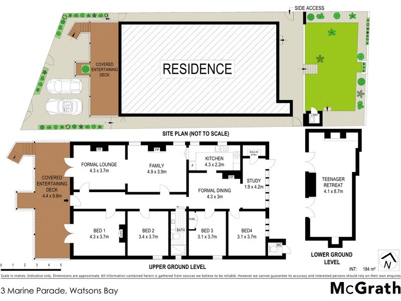 3 Marine Parade, Watsons Bay NSW 2030 Floorplan
