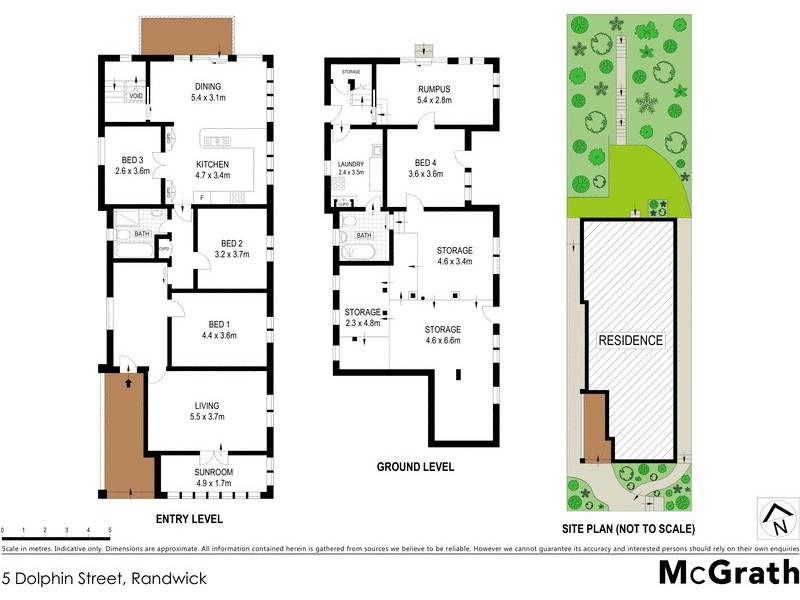 5 Dolphin Street, Randwick NSW 2031 Floorplan