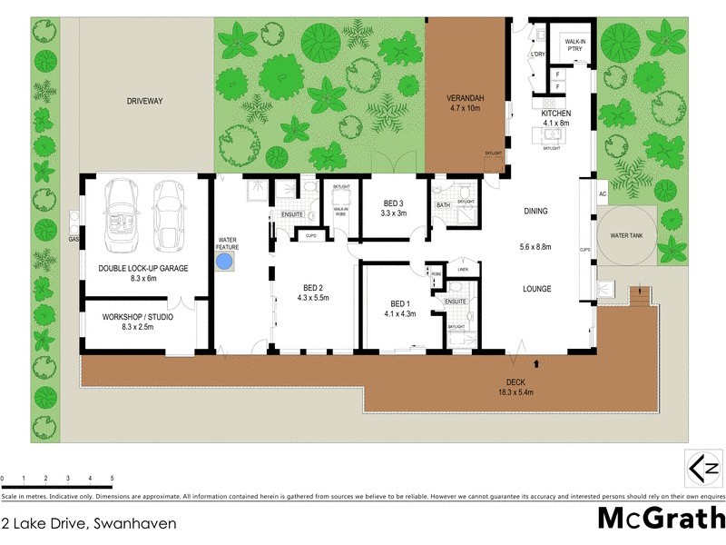 2 Lake Drive, Swanhaven NSW 2540 Floorplan