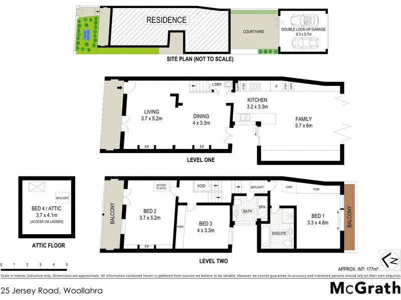 25 Jersey Road, Woollahra NSW 2025 Floorplan