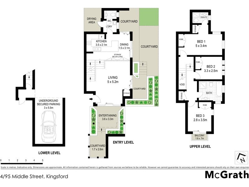 4/95 Middle Street, Kingsford NSW 2032 Floorplan