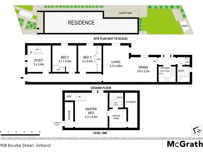 908 Bourke Street, Zetland NSW 2017 Floorplan