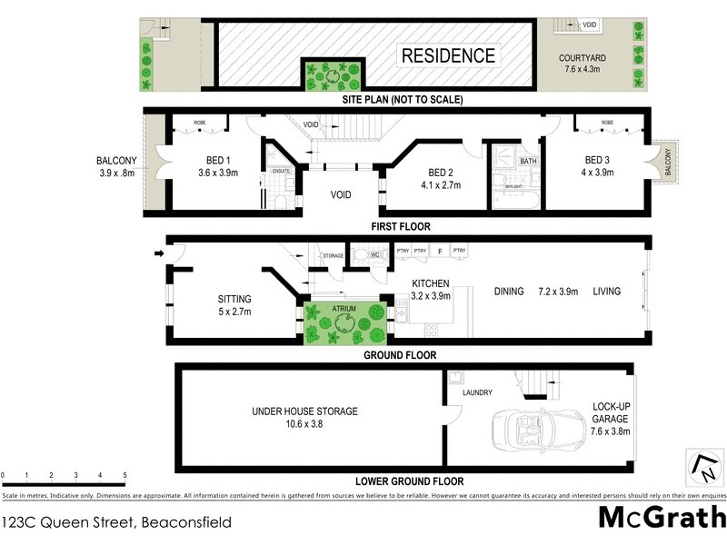 123C Queen Street, Beaconsfield NSW 2015 Floorplan