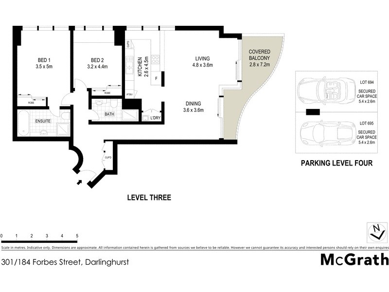 301/184 Forbes Street, Darlinghurst NSW 2010 Floorplan