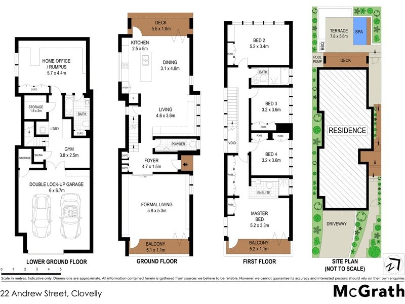 22 Andrew Street, Clovelly NSW 2031 Floorplan
