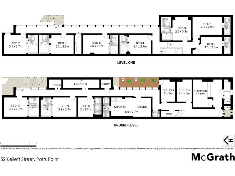 52 Kellett Street, Potts Point NSW 2011 Floorplan