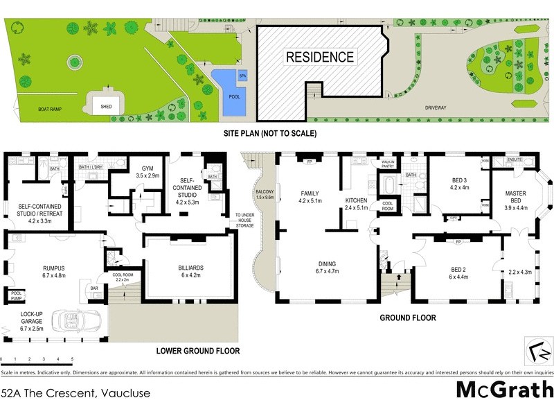 52A The Crescent, Vaucluse NSW 2030 Floorplan