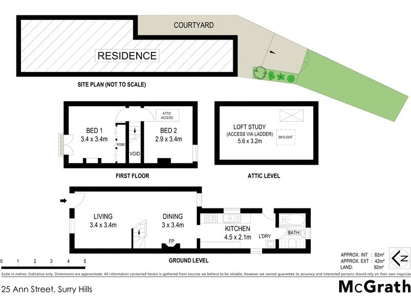 25 Ann Street, Surry Hills NSW 2010 Floorplan
