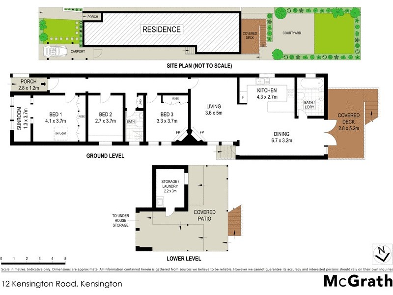 12 Kensington Road, Kensington NSW 2033 Floorplan