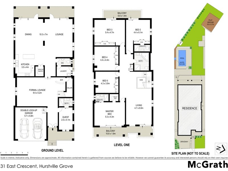 31 East Crescent, Hurstville Grove NSW 2220 Floorplan