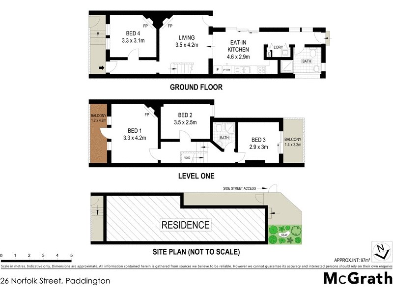 26 Norfolk Street, Paddington NSW 2021 Floorplan