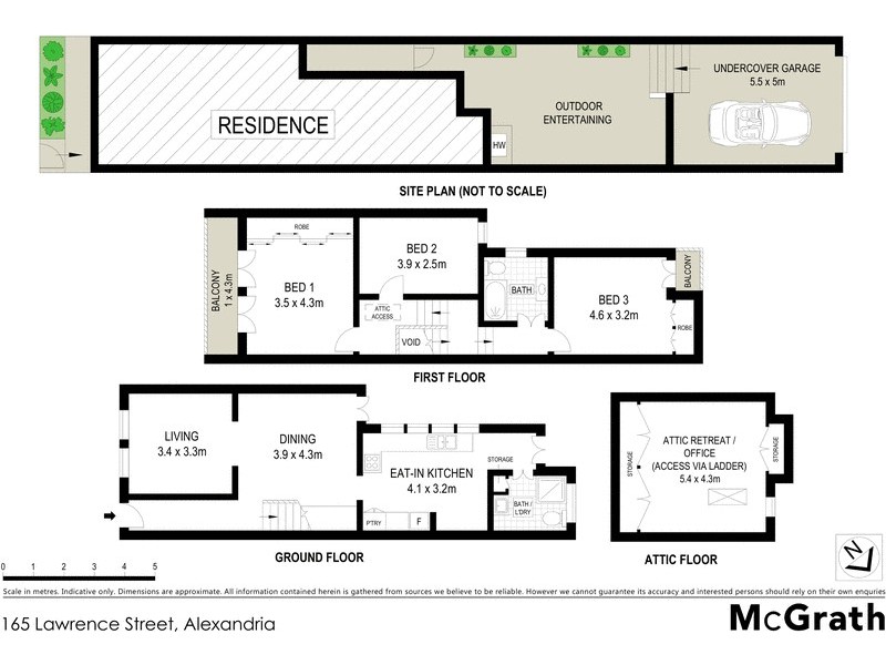 165 Lawrence Street, Alexandria NSW 2015 Floorplan