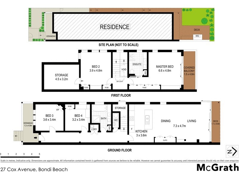 27 Cox Avenue, Bondi Beach NSW 2026 Floorplan